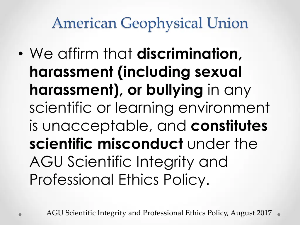 american geophysical union