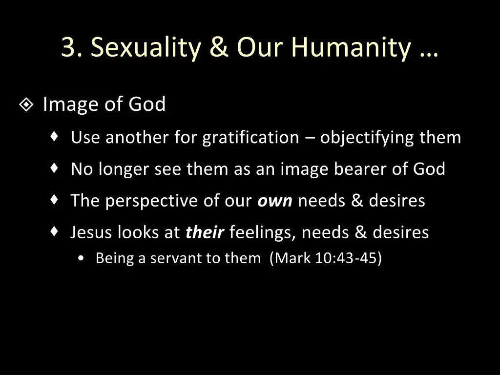 3 sexuality our humanity 1