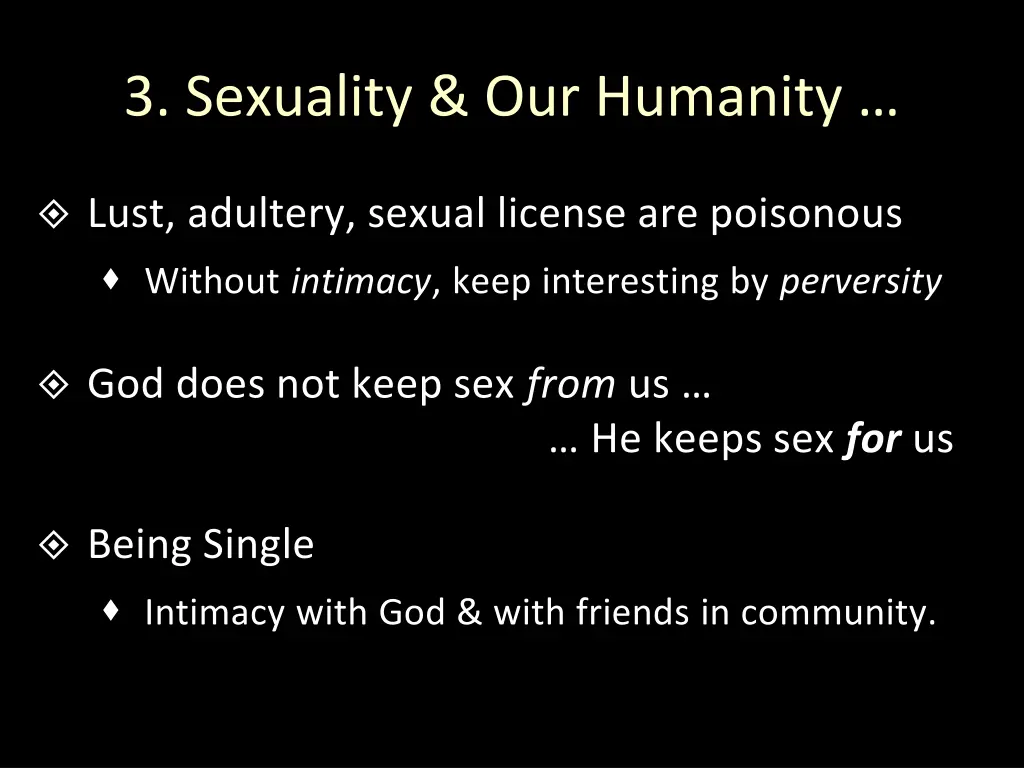 3 sexuality our humanity 3