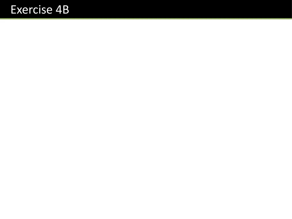exercise 4b