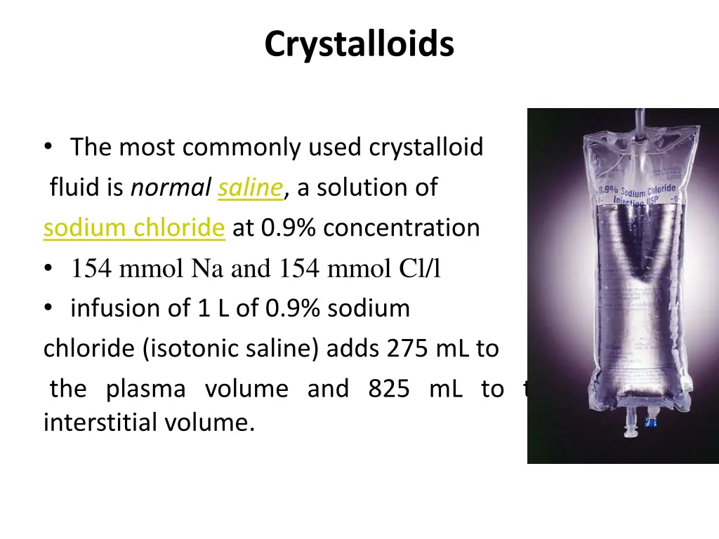 crystalloids 1