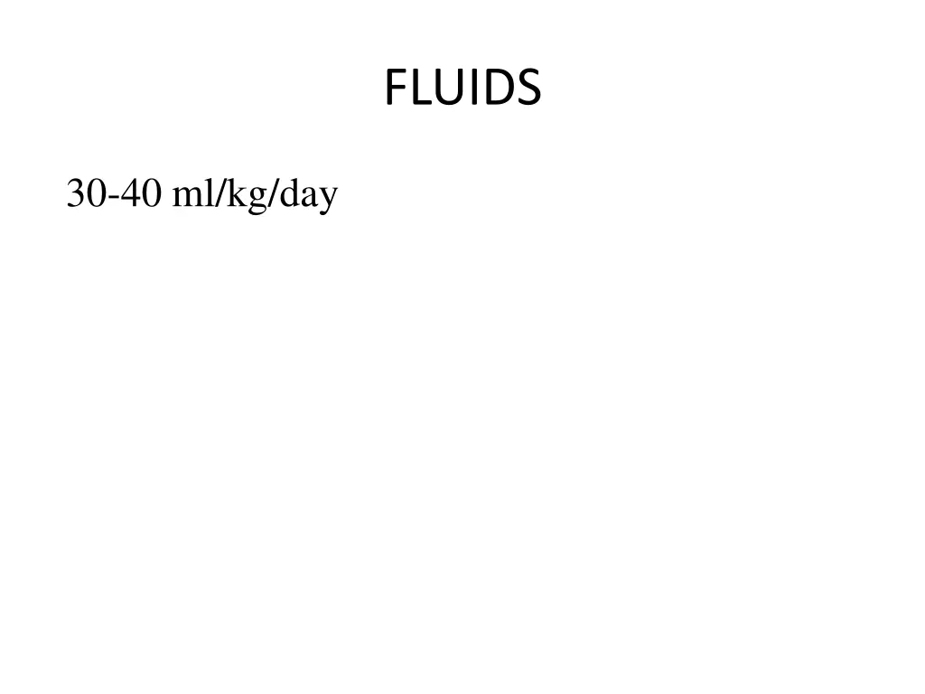 fluids