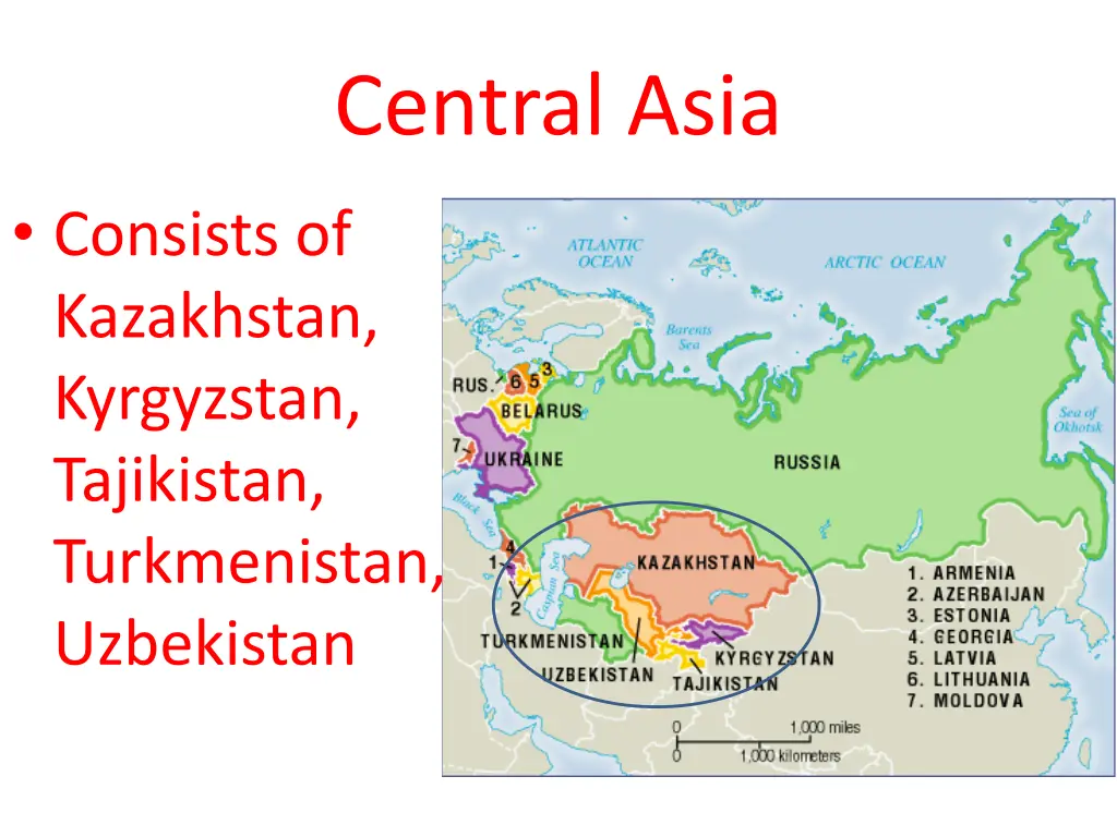 central asia