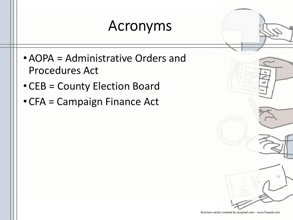 acronyms acronyms
