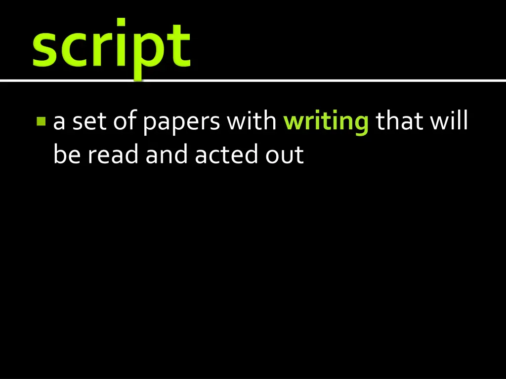a set of papers with writing that will be read