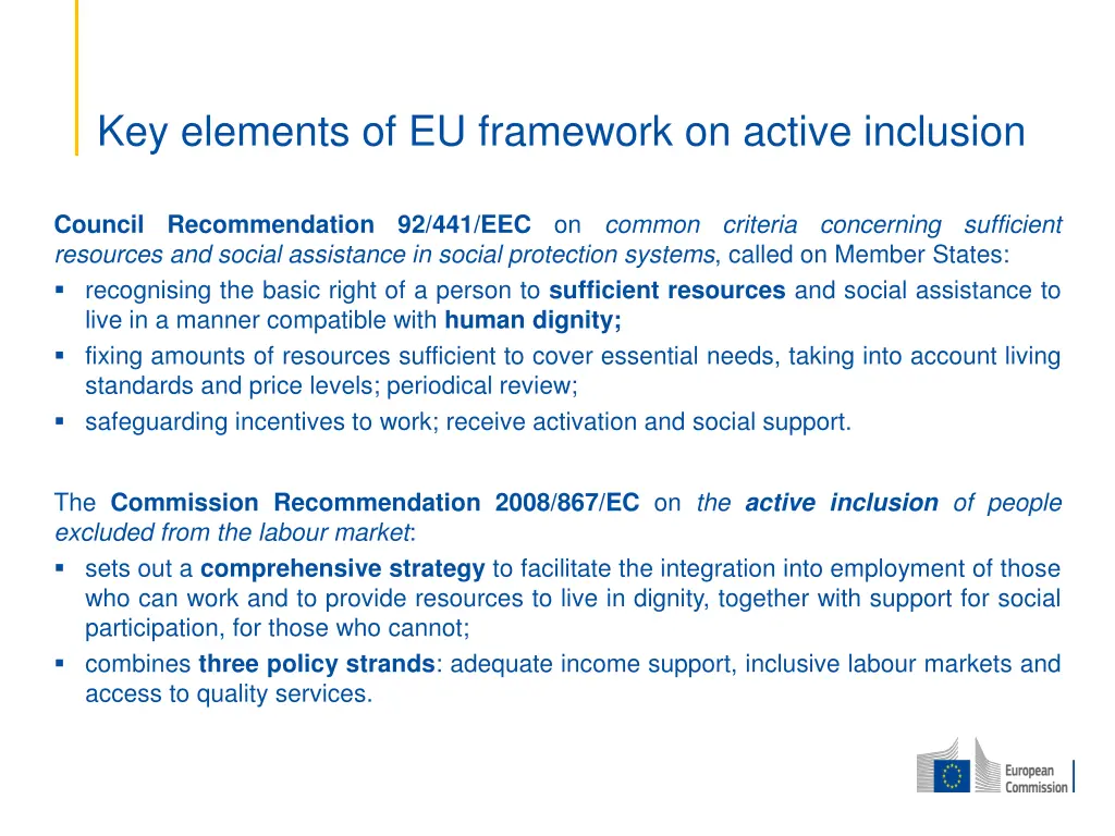 key elements of eu framework on active inclusion
