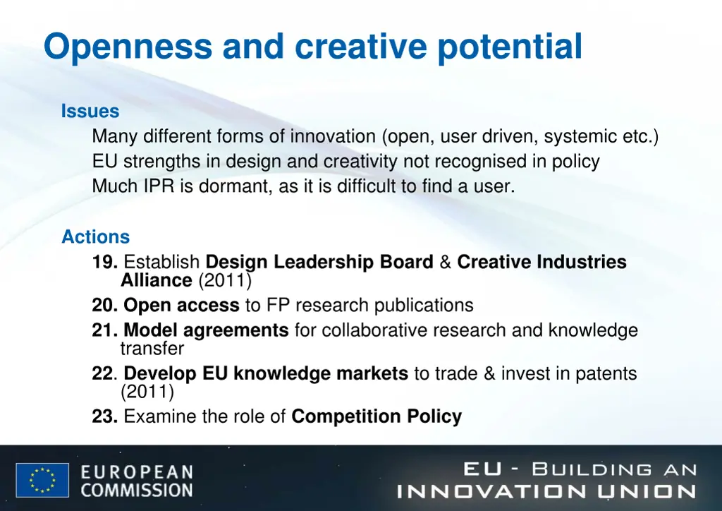 openness and creative potential