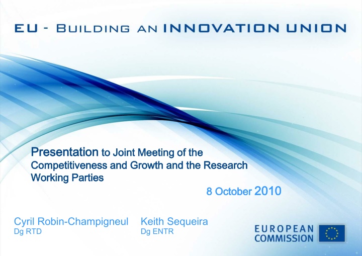 presentation presentation to competitiveness
