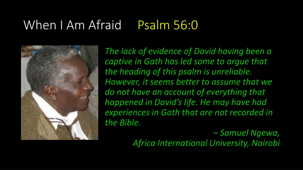 when i am afraid psalm 56 0 3