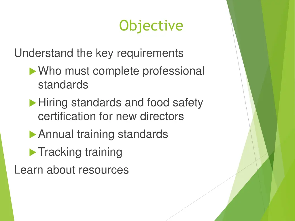 objective