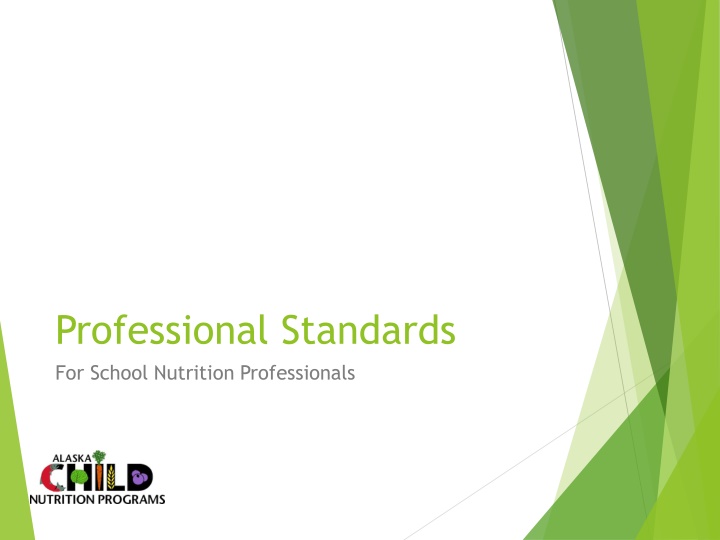 professional standards for school nutrition