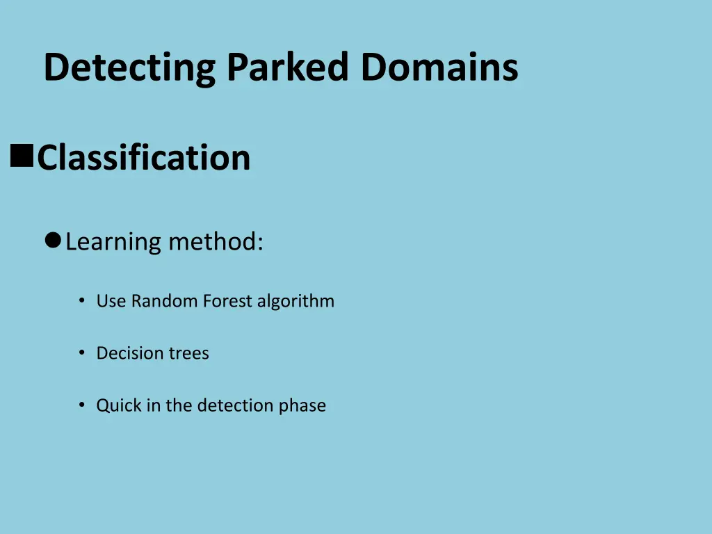 detecting parked domains 3