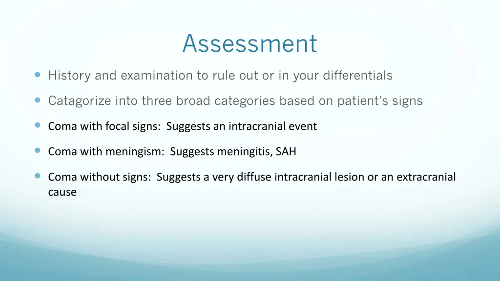 assessment