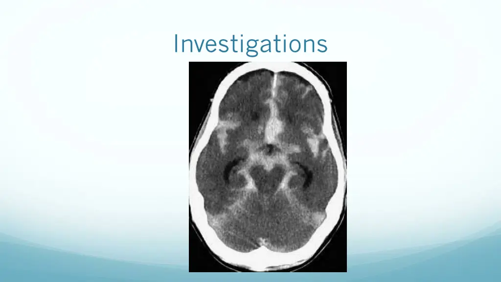 investigations