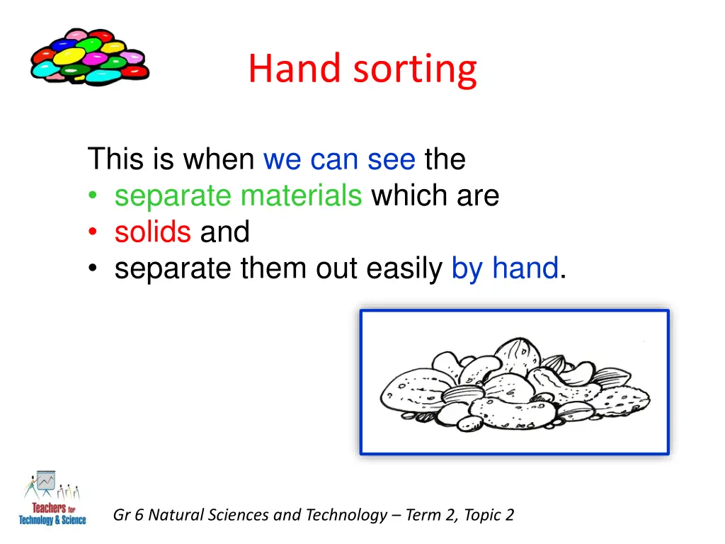 hand sorting