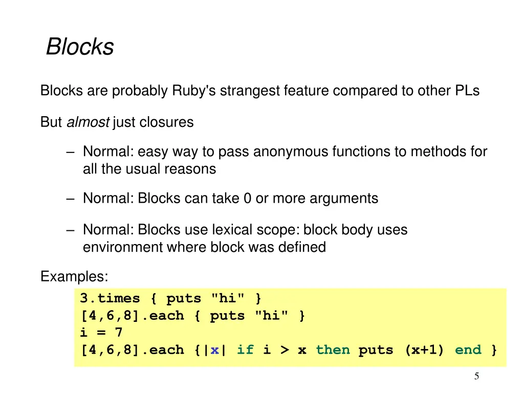 blocks