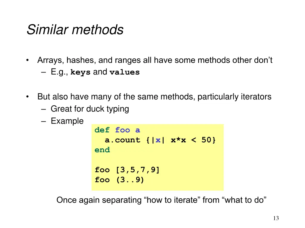 similar methods