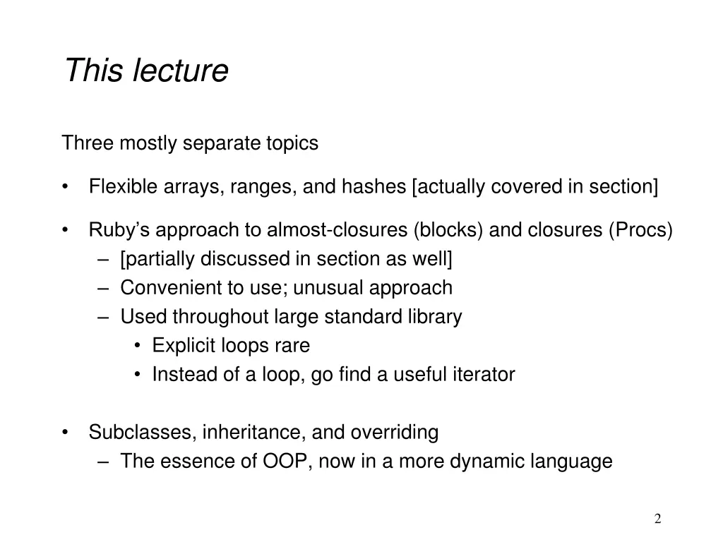 this lecture