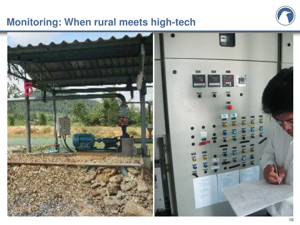 monitoring when rural meets high tech