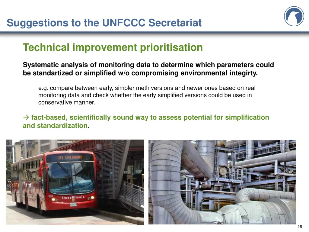 suggestions to the unfccc secretariat