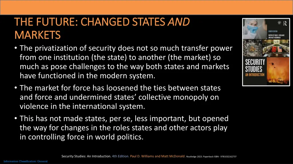 the future changed states the future changed