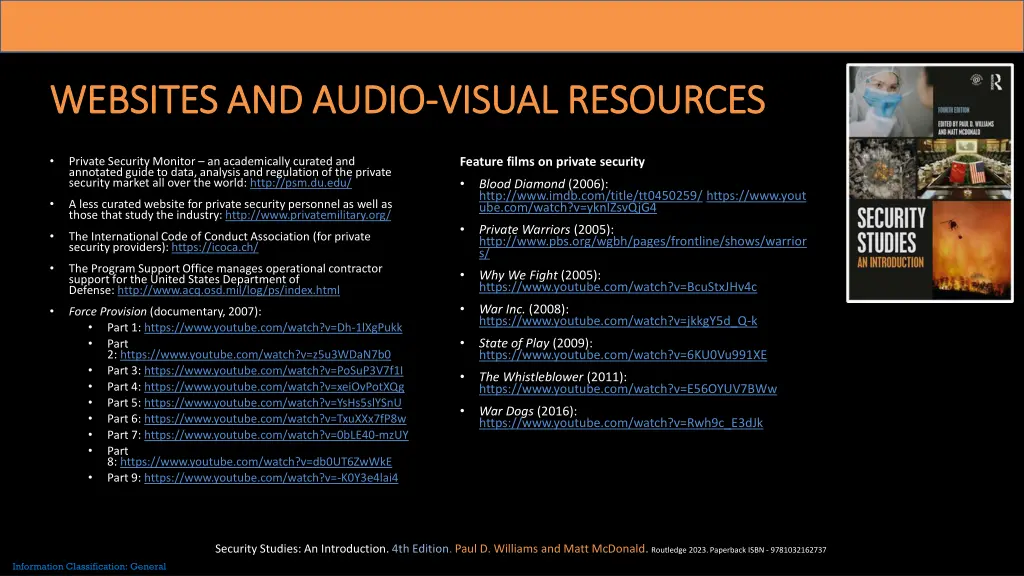 websites and audio websites and audio visual
