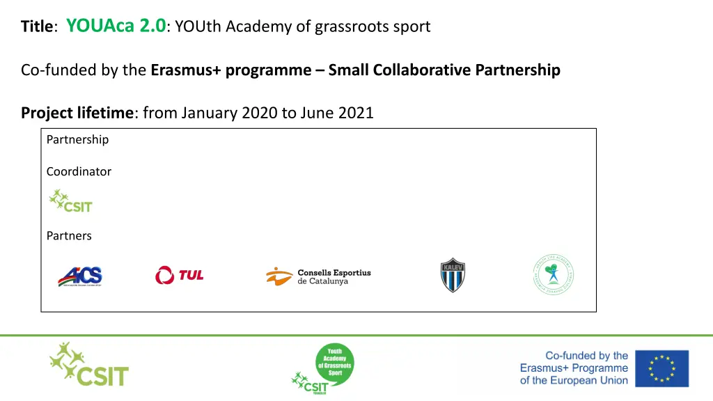 title youaca 2 0 youth academy of grassroots sport