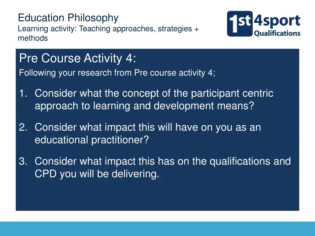 education philosophy learning activity teaching 1
