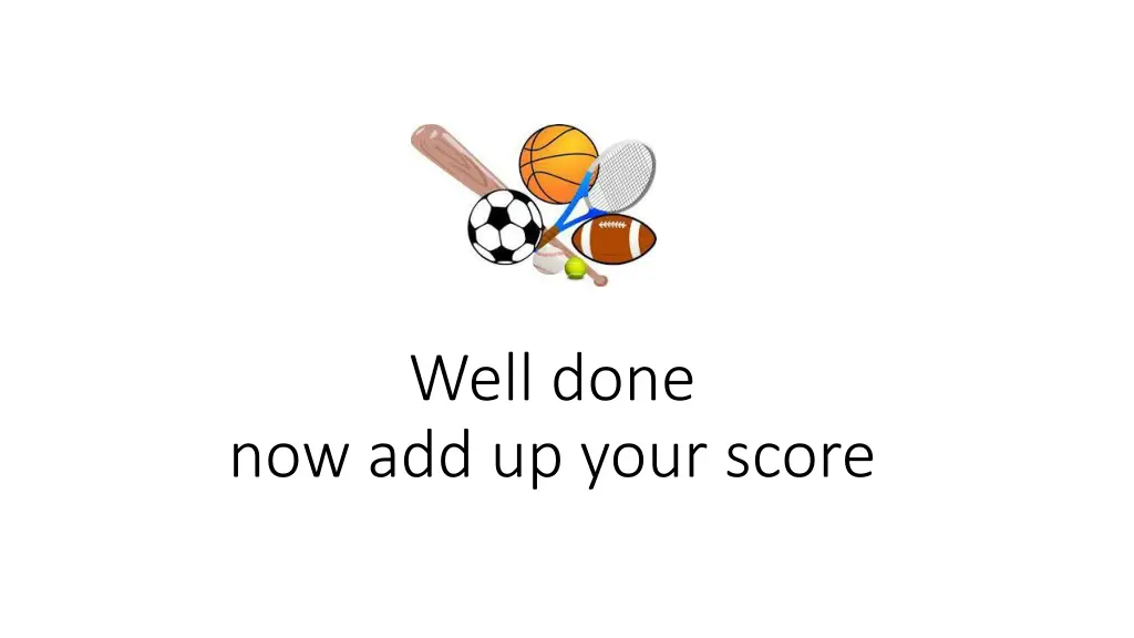 well done