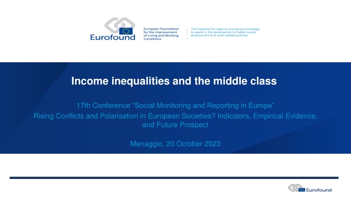 income inequalities and the middle class
