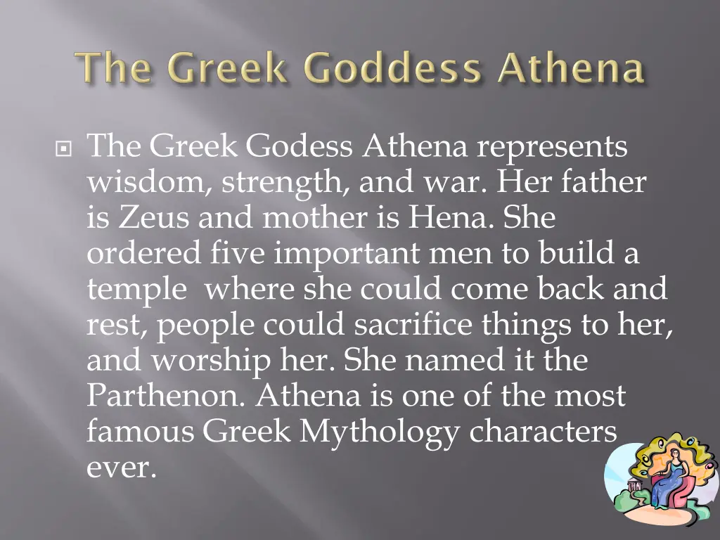 the greek godess athena represents wisdom