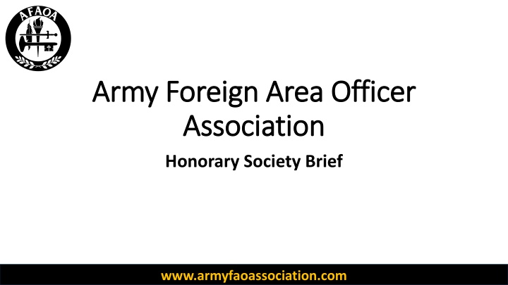 army foreign area officer army foreign area