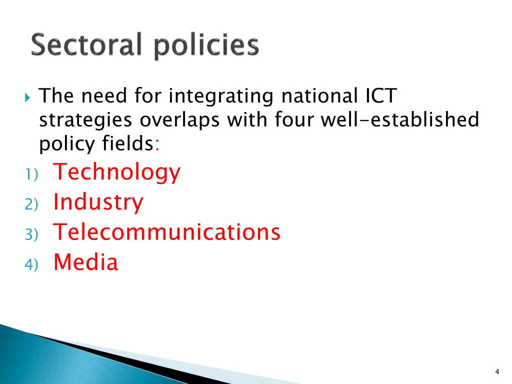 the need for integrating national ict strategies
