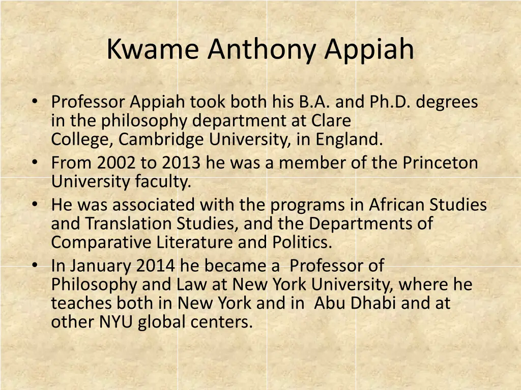 kwame anthony appiah 1
