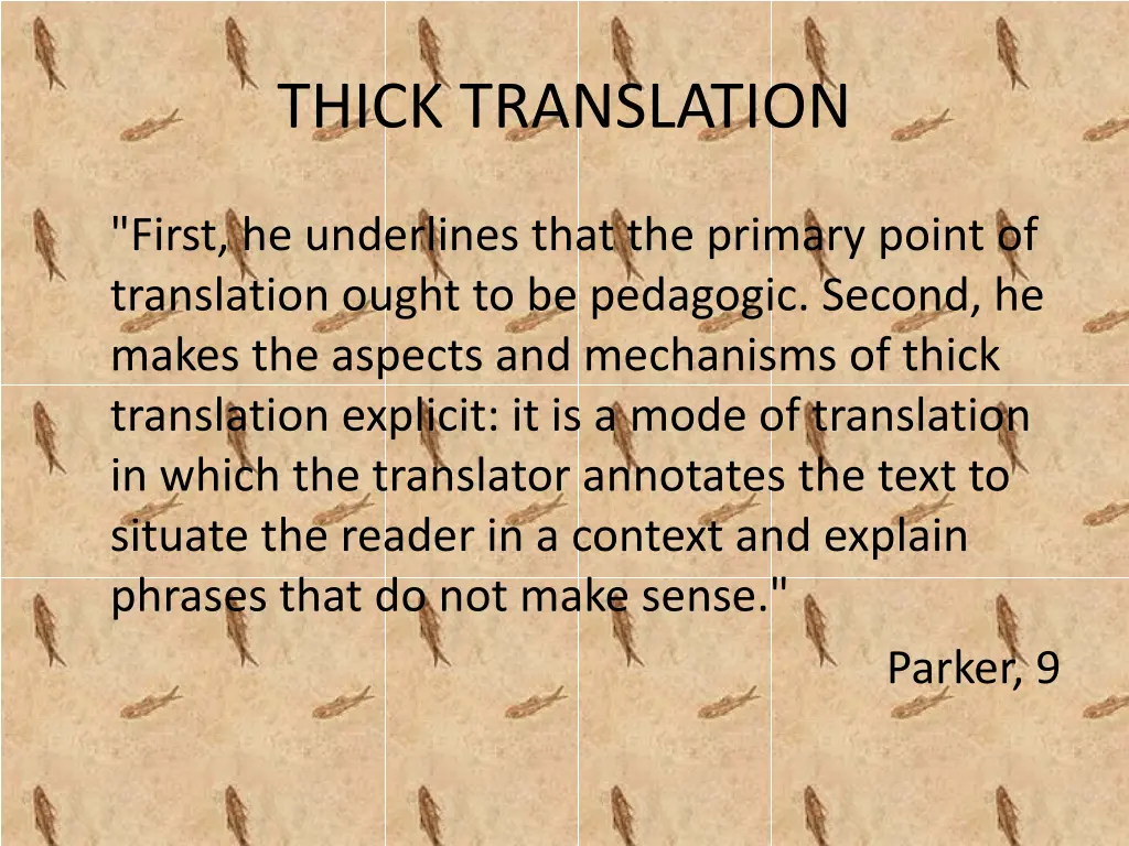 thick translation 12