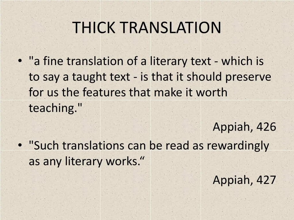 thick translation 13