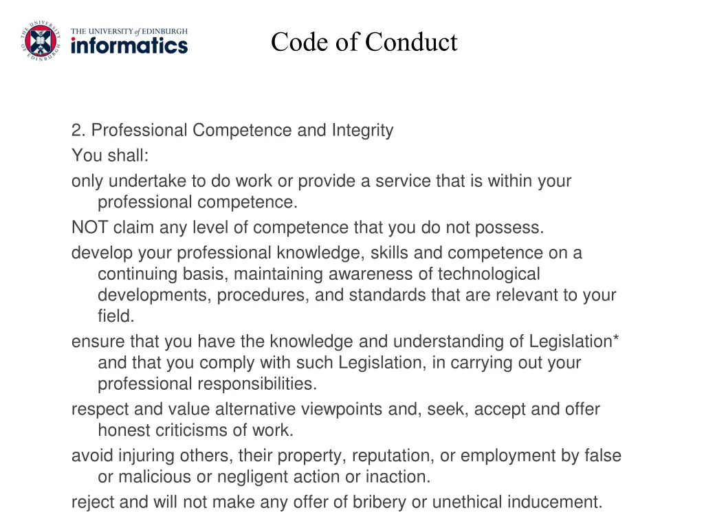 code of conduct 1