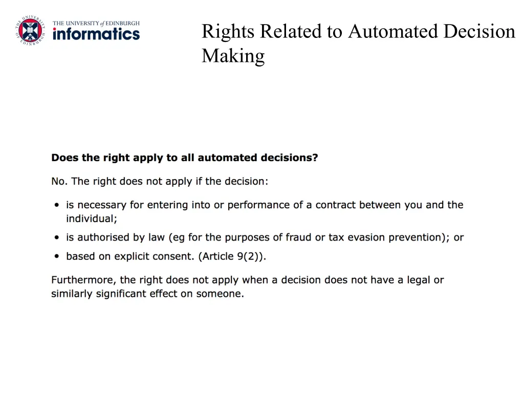 rights related to automated decision making 1