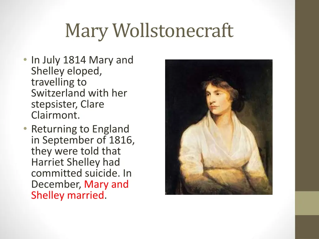 mary wollstonecraft