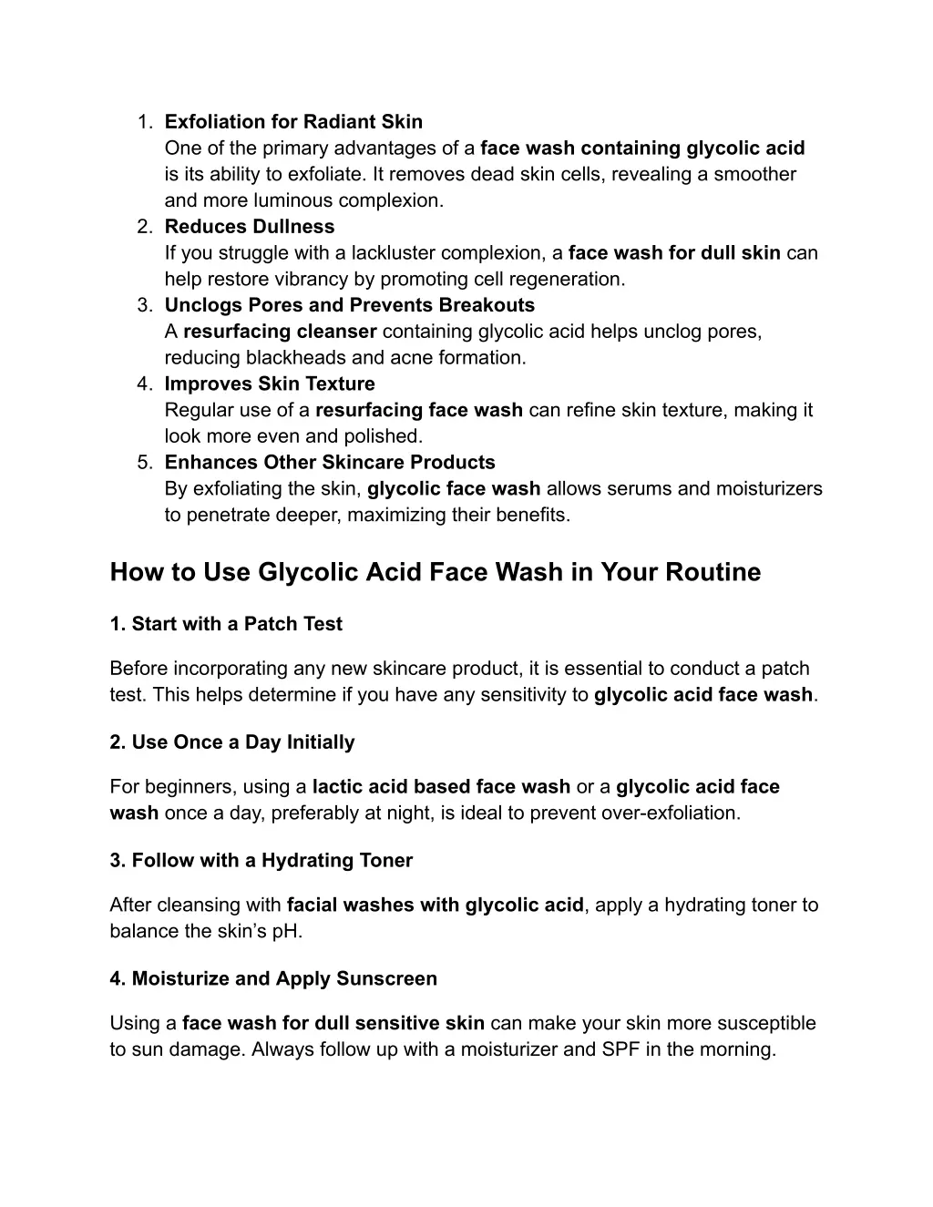 1 exfoliation for radiant skin one of the primary