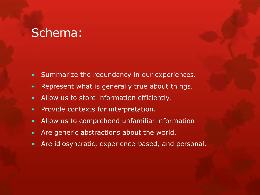 schema