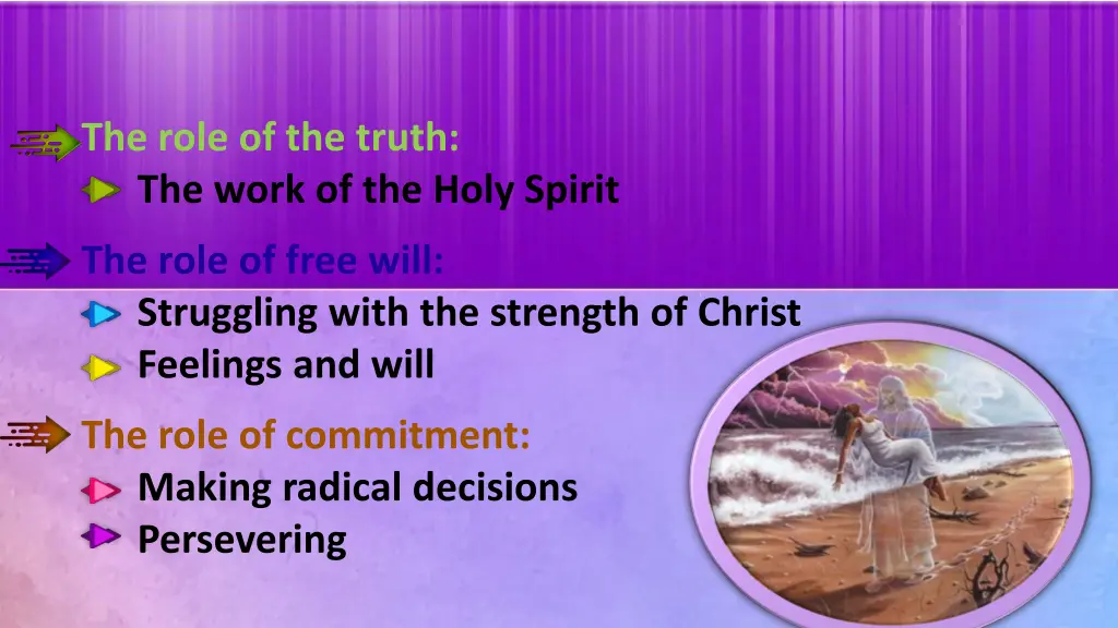 the role of the truth the work of the holy spirit