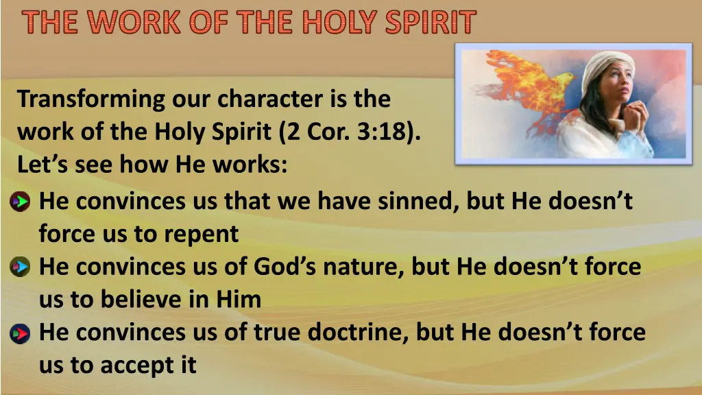 the work of the holy spirit 1