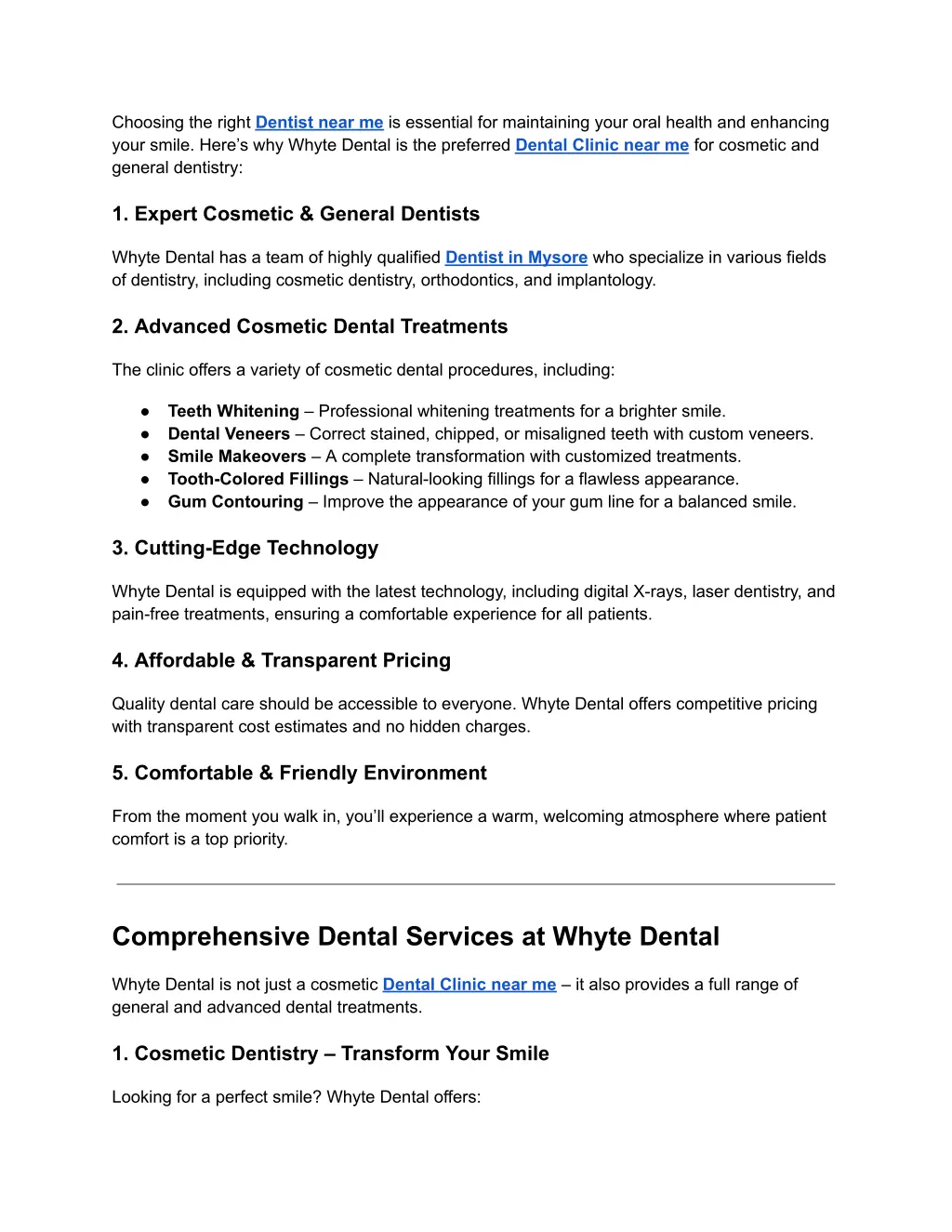 choosing the right dentist near me is essential
