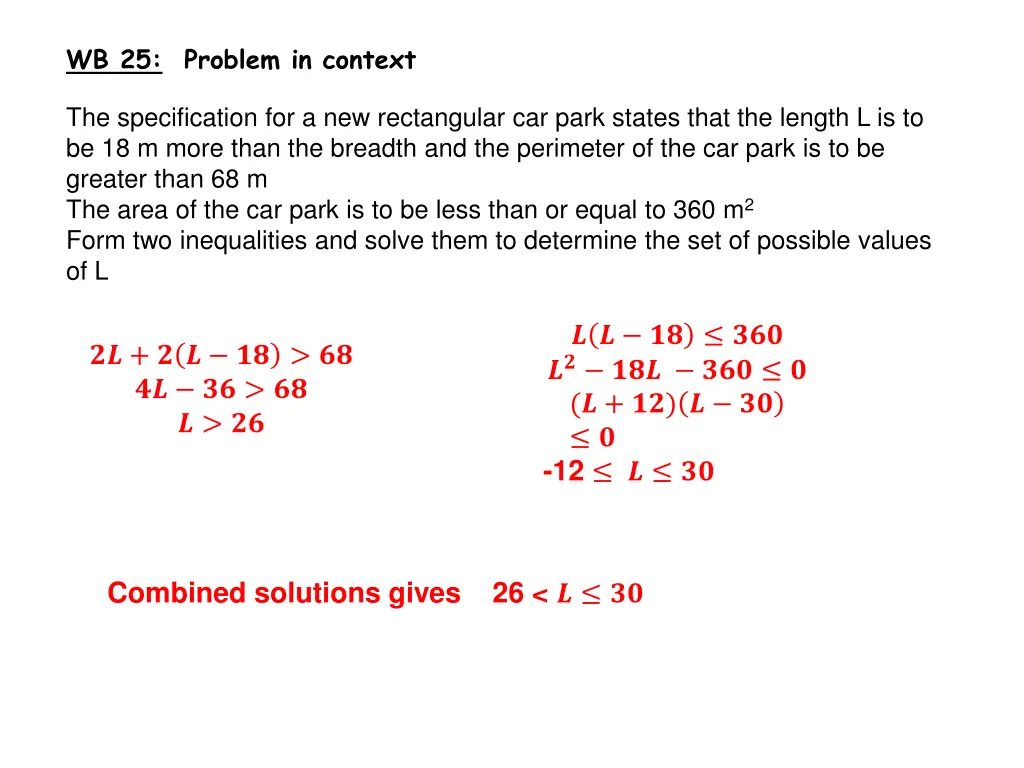 wb 25 problem in context