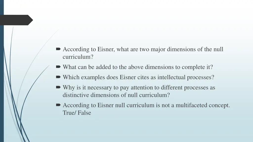according to eisner what are two major dimensions