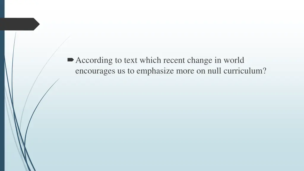 according to text which recent change in world