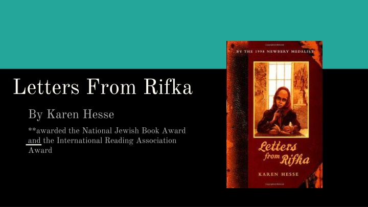 letters from rifka