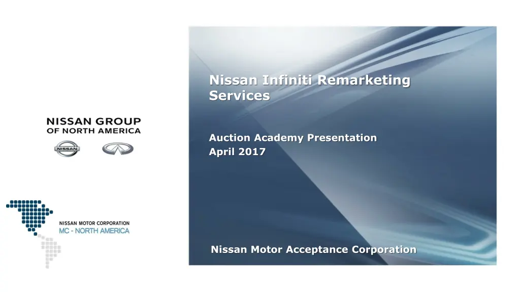 nissan infiniti remarketing services