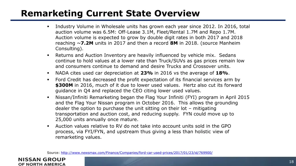 remarketing current state overview